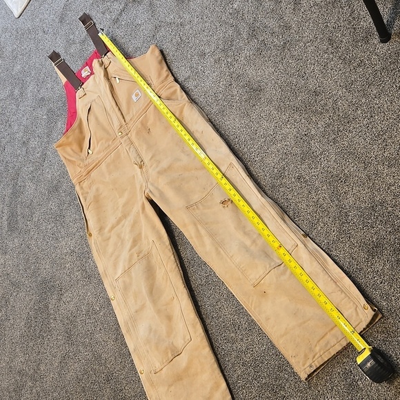 Vintage Carhartt Mens  Insulated Overall - Picture 8 of 15